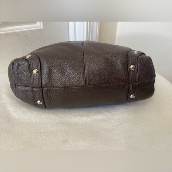 Coach Carly Brown Leather Shoulder Bag EUC - Picture 9 of 9